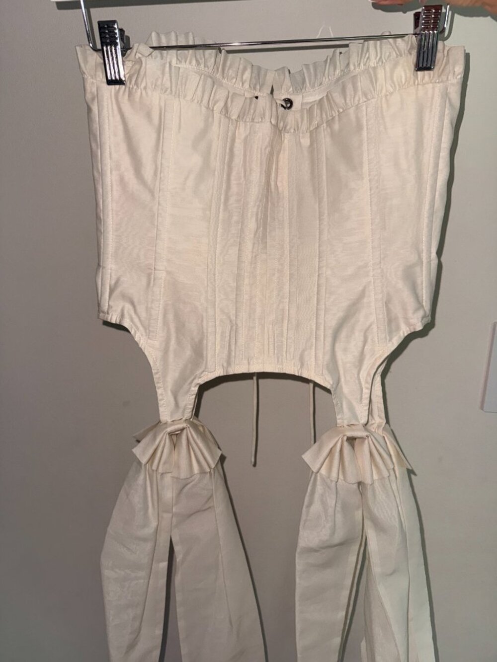 Selkie Corset Beige White S - Picture 7 of 7